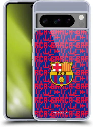 Vista 8 de Head Case Designs Funda de gel con licencia oficial del FC Barcelona Barca Crest Graphics [protección de grado militar] compatible con Google Pixel