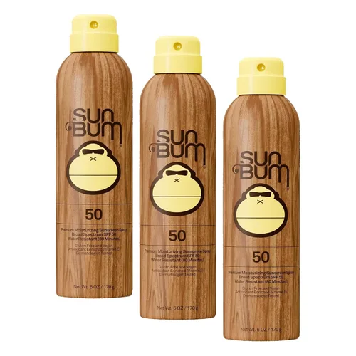 Vista 8 de Sun Bum Spray corporal protector solar SPF 15 original, protector solar hidratante de amplio espectro con vitamina E, cumple con la ley Hawaii 104