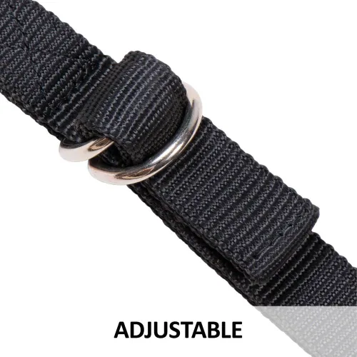 Vista 4 de Dura-Tech Quietguard - Corbata cruzada de nailon ajustable, resistente a las masticaciones, protección de pared, longitud ajustable, liberación