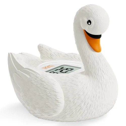 Vista 9 de b & h - Termómetro de baño para bebé, termómetro digital de temperatura del agua de tiburón