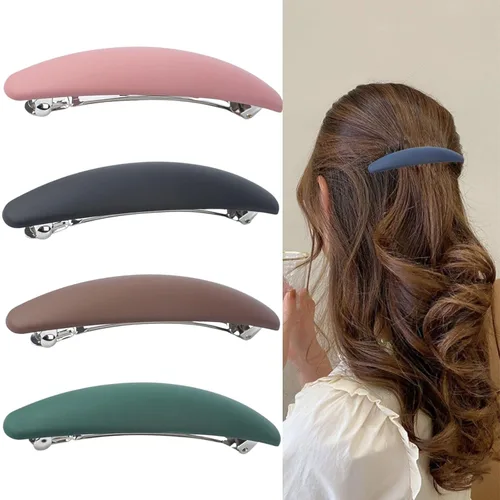 Vista 10 de Pinzas automáticas para el cabello para mujeres, cabello grueso, para niñas, mujeres, horquilla, cierre de pelo retro