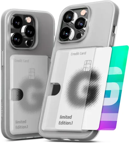 Vista 11 de GOOSPERY Rail 2 - Funda para tarjetas compatible con iPhone 14 Pro con dos ranuras para tarjetas, protección ligera y suave, soporte para tarjetas