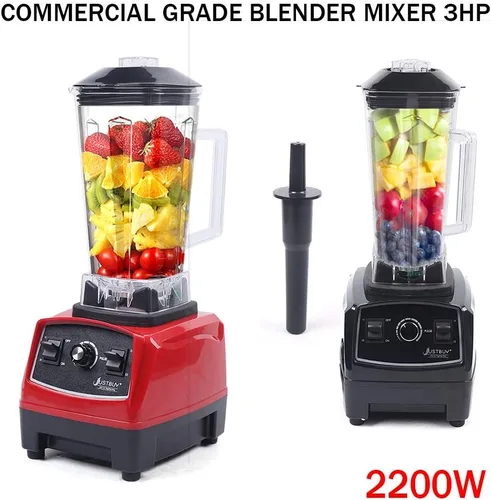 Vista 7 de Licuadora profesional, 2200W, 45000RPM, 2L/2000cc, negro, licuadora de batidos, grado comercial