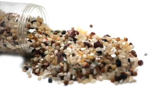 Vista 3 de Ashland Paquete de 12: rocas decorativas naturales trituradas para bebés