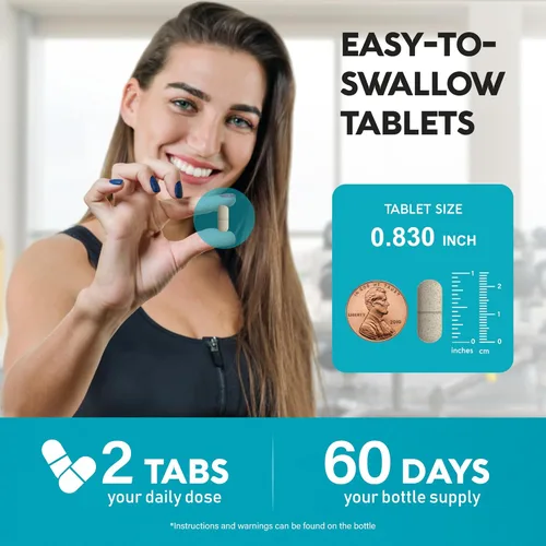 Vista 7 de Electrolitos - Tabletas de electrolitos con magnesio, sodio, potasio, cloruro, vitaminas D3 y B6, polvo de alga Kelp - Pastillas de sal - Fabricadas