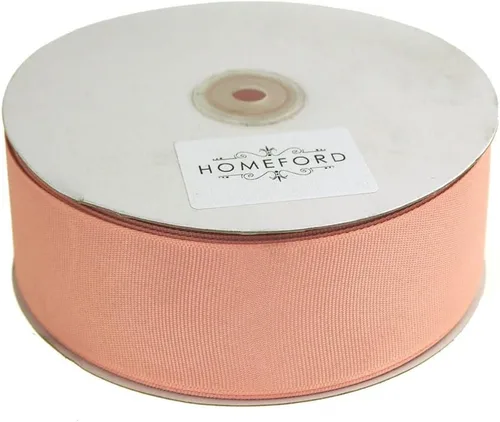 Vista 59 de Homeford Cinta de grogrén macizo, 50 yardas (1-1/2 pulgadas, oro antiguo)