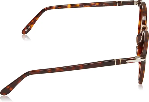 Vista 3 de Persol PO3186S - Gafas de sol redondas HabanaMarrón Polarizado