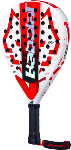 Vista 2 de Babolat Technical Viper Juan Lebron - Pala de pádel (blanco/rojo)