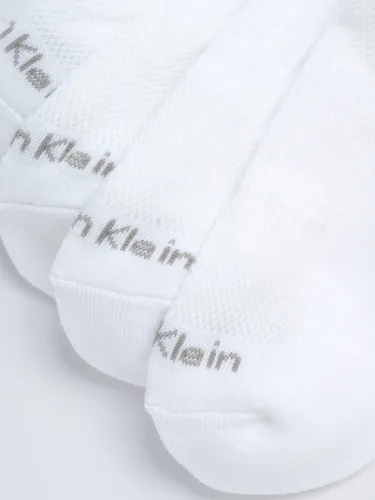 Vista 131 de Calvin Klein Calcetines para hombre, mezcla de algodón, acolchados, sin talla, forro de calcetines atléticos (6 unidades)