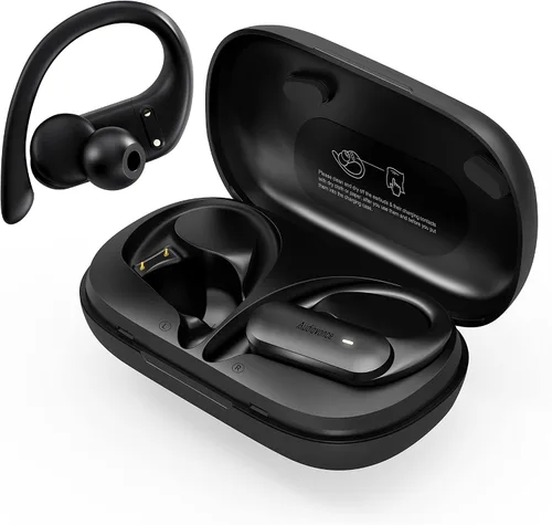 Vista 10 de Audiovance Euphony 301 - Auriculares inalámbricos Bluetooth para iPhone y Android, auriculares inalámbricos de sonido premium (EU301)