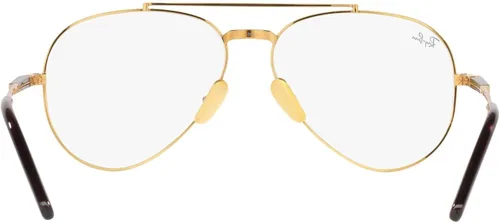 Vista 7 de Ray-Ban RX8225v Aviator Titanium Pilot - Marcos para gafas graduadas