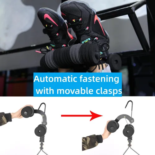 Vista 3 de YANGG Máquina invertida portátil Equipo de fitness para el hogar Ayuda invertida Perchas invertidas al revés Colgando Camillas de elevación Equipo