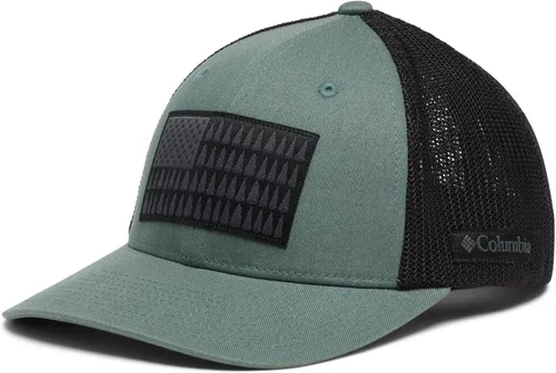 Vista 3 de Columbia Gorra de malla con bandera de árbol, corona alta
