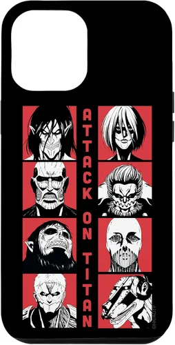 Vista 26 de Attack on Titan Funda Titan Lineup de temporada 4 para iPhone 17