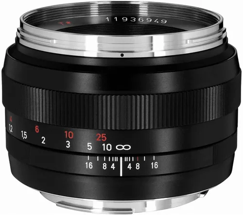 Vista 6 de ZEISS Classic Planar ZE T* 1.969 in f/1.4 Lente de cámara estándar para cámaras Canon EF-Mount SLR DSLR, color negro