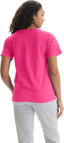 Vista 3 de Hanes Women's Nano Premium Cotton V-Neck T-Shirt Pack