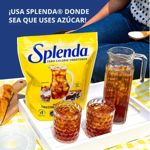 Vista 6 de empaques de edulcorante Splenda granulado, sin calorías