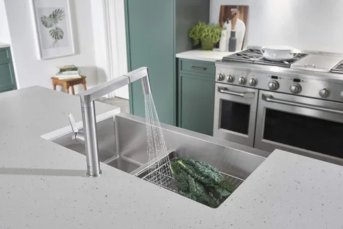 Vista 2 de BLANCO 237465 Quatrus R15 Delantal 1-3/4 Multi-Grid