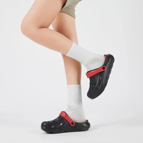 Vista 5 de Zuecos con soporte de arco para hombres y mujeres, zapatos de jardín ligeros para exteriores, sandalias de playa y recuperación con plantillas
