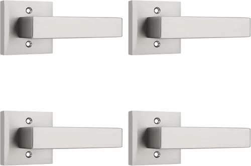 Vista 49 de KNOBWELL - Juego de cerradura con 1 picaporte resistente para puertas de una cara, ideal para puertas interiores reversibles, 0.93 libras
