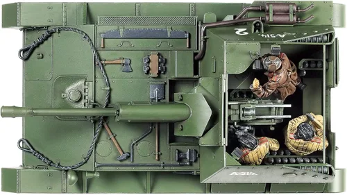 Vista 5 de TAMIYA Pistola autopropulsada rusa Su-76M 1/35