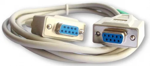 Vista 3 de Your Cable Store 25 pies DB9 9 Pin Serial Port Cable hembra/hembra RS232