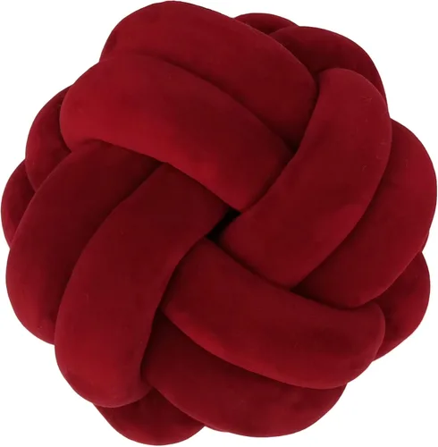 Vista 22 de Cyprinus Carpio Elastic Vevet - Almohada de 2 hebras hecha a mano con nudo Safa, cojín de suelo, resistente a las arrugas, bola de almohada