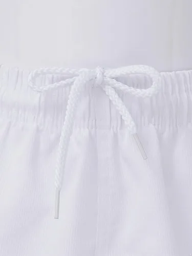 Vista 5 de Kaerm Pantalones cortos deportivos casuales con cordón Taekwondo para correr y correr