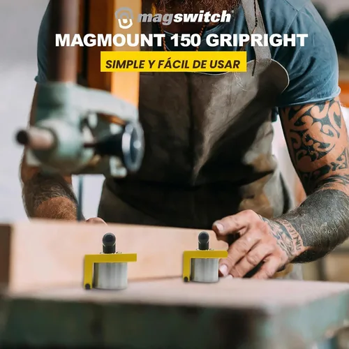 Vista 2 de Magswitch MagMount 150 GripRight Imán de 90 Grados Cambiable