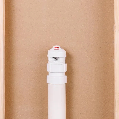Vista 3 de Oatey 39017 VÁLVULA ADM DE AIRE SURE-VENT, 1-1 / 2 pulgadas por 2 pulgadas, color blanco