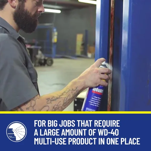 Vista 3 de WD-40 Producto multiuso, tamaño industrial, 16 OZ