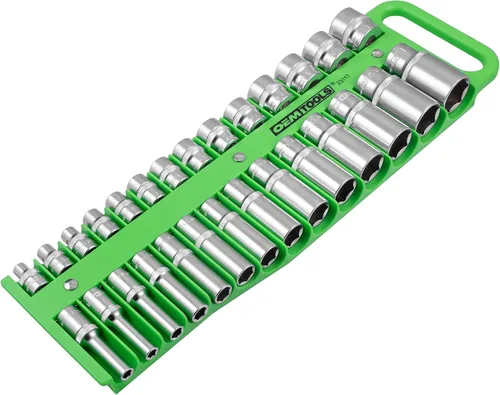 Vista 10 de OEMTOOLS 23118 Organizador magnético portátil de llaves de vaso de 1/2 pulgada, organizador de llaves de vaso, organizador de llaves de vaso de 1/2