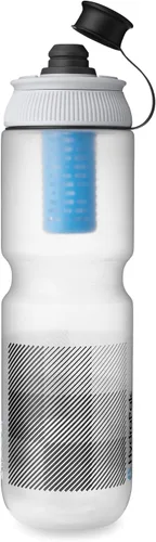Vista 7 de HydraPak Breakaway+ Filter Water Bottle (20oz or 30oz) - Hike & Bike Squeeze Water Bottle, Fits Backpacks & Bike Cages - Clear