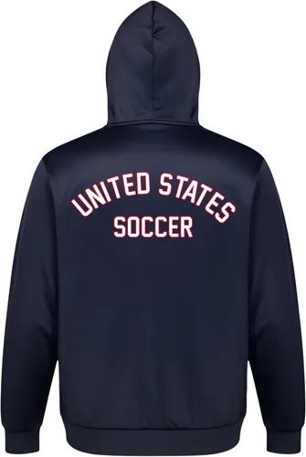 Vista 4 de Icon Sports Officially Licensed US Soccer USMNT Full Zip Hoodie - Unisex Adult