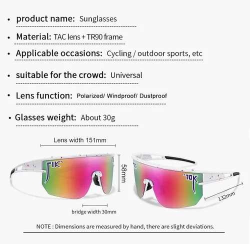 Vista 2 de nobleboy Sport Polarized Sunglasses for Women Men,Sports Sunglasses UV400 Protection for Running Cycling Outdoor Glasses