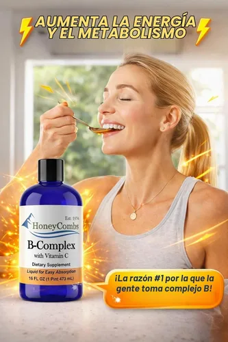 Vista 6 de Complejo B líquido con Vit-C, 16oz