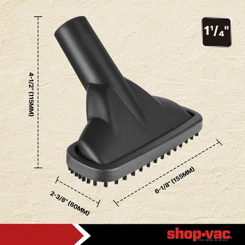 Vista 3 de Shop-Vac 91931 Boquilla de alfombra de 1-1/4" con cepillo