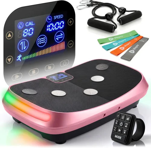 Vista 16 de Lifepro Rumblex 4D Vibration Plate Exercise Machine with 7 Training Modes Negro