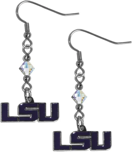 Vista 30 de Siskiyou Sports Pendientes colgantes de cristal de la NCAA