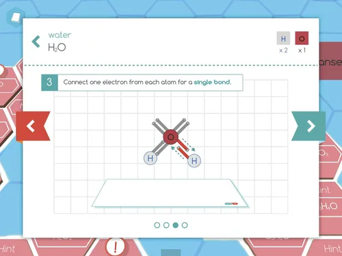 Vista 8 de Happy Atoms Magnetic Molecular Modeling Educator Classroom Bundle 5 juegos de 50 átomos Crea 17, 593 moléculas 216 actividades Plan