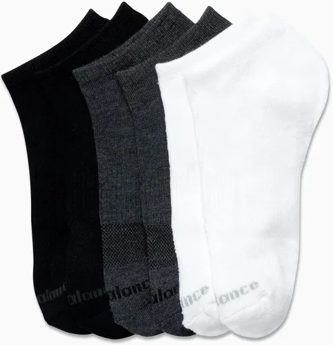 Vista 4 de New Balance Men's Low Cut Basic 6-Pack Socks
