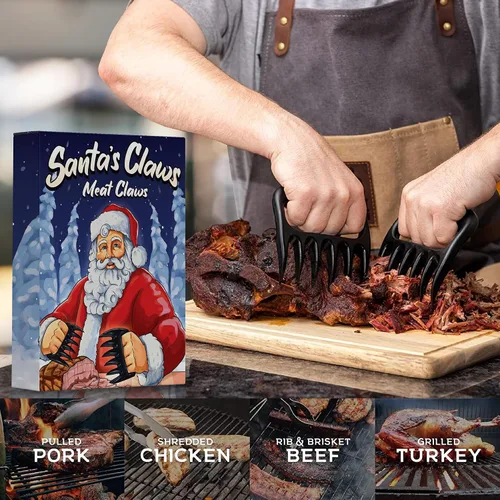 Vista 2 de Trituradora de garras de carne para rellenar calcetines para hombres y mujeres, regalos de elefante blanco para Navidad, regalos para adultos, papá