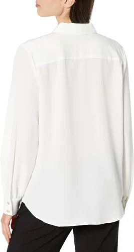 Vista 2 de Karl Lagerfeld Paris Blusa deportiva con logotipo para mujer