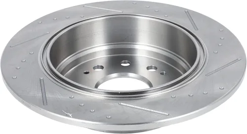 Vista 5 de SCITOO Rotores de freno trasero para Honda para CR-V 2002-2004 Frenos de disco perforados y ranurados Rotores de reemplazo: 31304