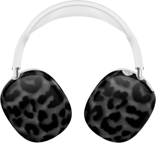 Vista 16 de VELVET CAVIAR Funda Protectora para auriculares AirPods Max Diseño protector lindo (Leopardo Negro)
