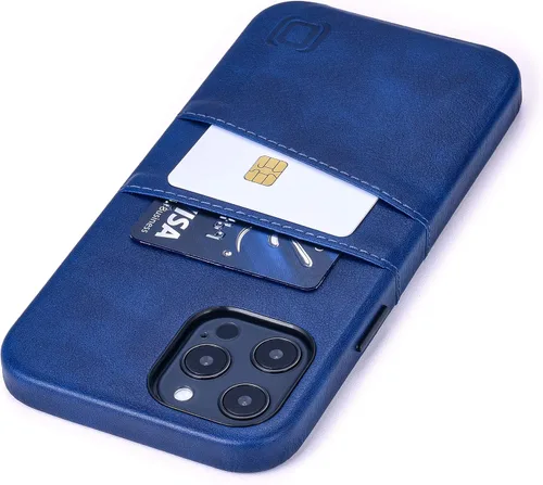 Vista 10 de Dockem Funda tipo cartera para iPhone 12 y iPhone 12 Pro: Placa de metal integrada para montaje magnético y 2 tarjeteros de crédito: 6.1" Exec M2