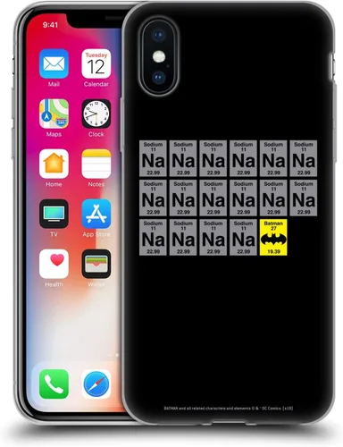 Vista 111 de Head Case Designs Funda de gel con licencia oficial de Batman DC Comics Bat Signal Logos [protección de grado militar] compatible con Apple iPhone 7
