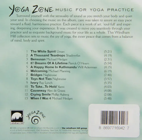 Vista 2 de Yoga Zone Music for Yoga Practice- A Windham Hill Collection