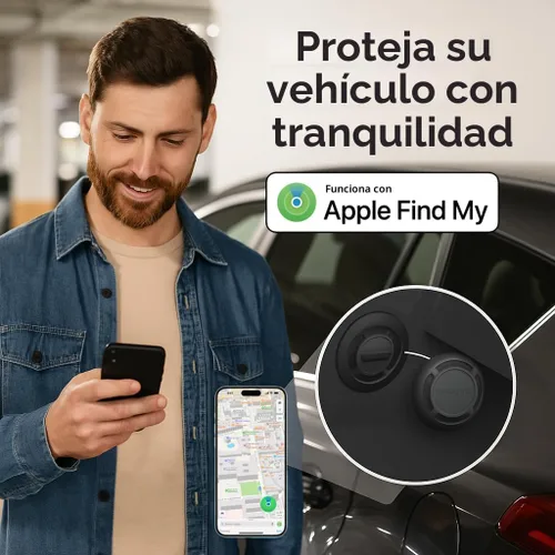 Vista 7 de Rastreador GPS oculto magnético para vehículos: 365 días de duración de la batería, sin suscripción, dispositivo de seguimiento de automóvil oculto