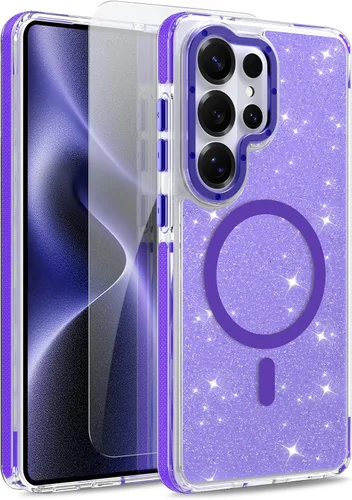 Vista 146 de Funda magnética para Google Pixel 10 Pro XL [compatible con Magsafe] [bonito diseño fluorescente de moda] a prueba de golpes, delgada, translúcida